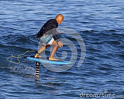 Hydrofoiling Editorial Stock Photo